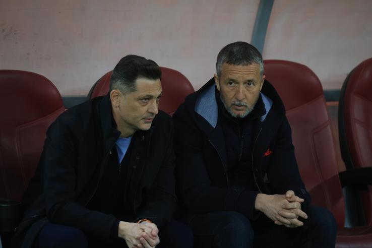 Mirel Rădoi și Mihai Stoica/ foto: Ionuț Iordache (GSP)