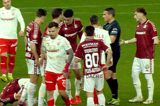 Și rapidiștii acuză două decizii luate de Istvan Kovacs!