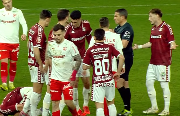 Și rapidiștii acuză două decizii luate de Istvan Kovacs!