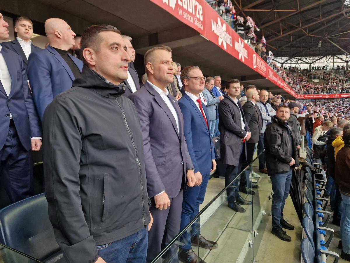 George Simion, surprins la un meci din prima ligă poloneză