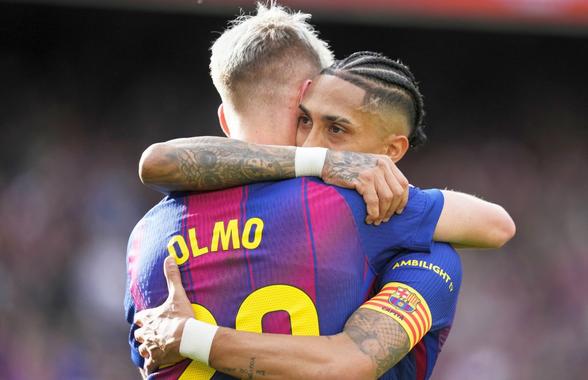 Barcelona și-a ciuruit adversara, reface distanța față de Real și o așteaptă încrezătoare pe Newcastle în Ligă