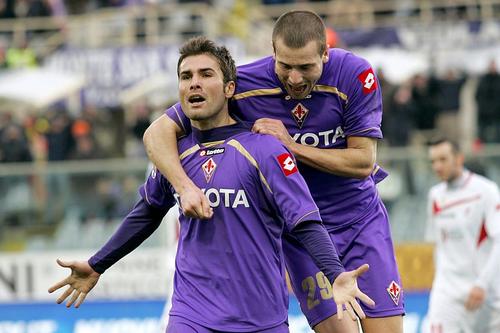 Adrian Mutu a făcut istorie în tricoul Fiorentinei // FOTO: Guliver/GettyImages
