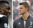 Blaise Matuidi (stânga) și Daniele Rugani (dreapta) s-au vindecat de COVID-19 după mai bine de o lună // sursă foto: Juventus.com