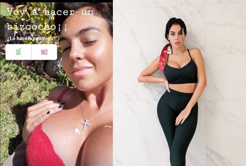Georgina Rodriguez, iubita lui Cristiano Ronaldo, și-a încântat fanii cu o fotografie incendiară // sursă foto: Instagram @ georginagio
