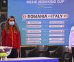 S-au stabilit meciurile din „Billie Jean King Cup”! Irina Bara deschide vineri duelul cu Italia