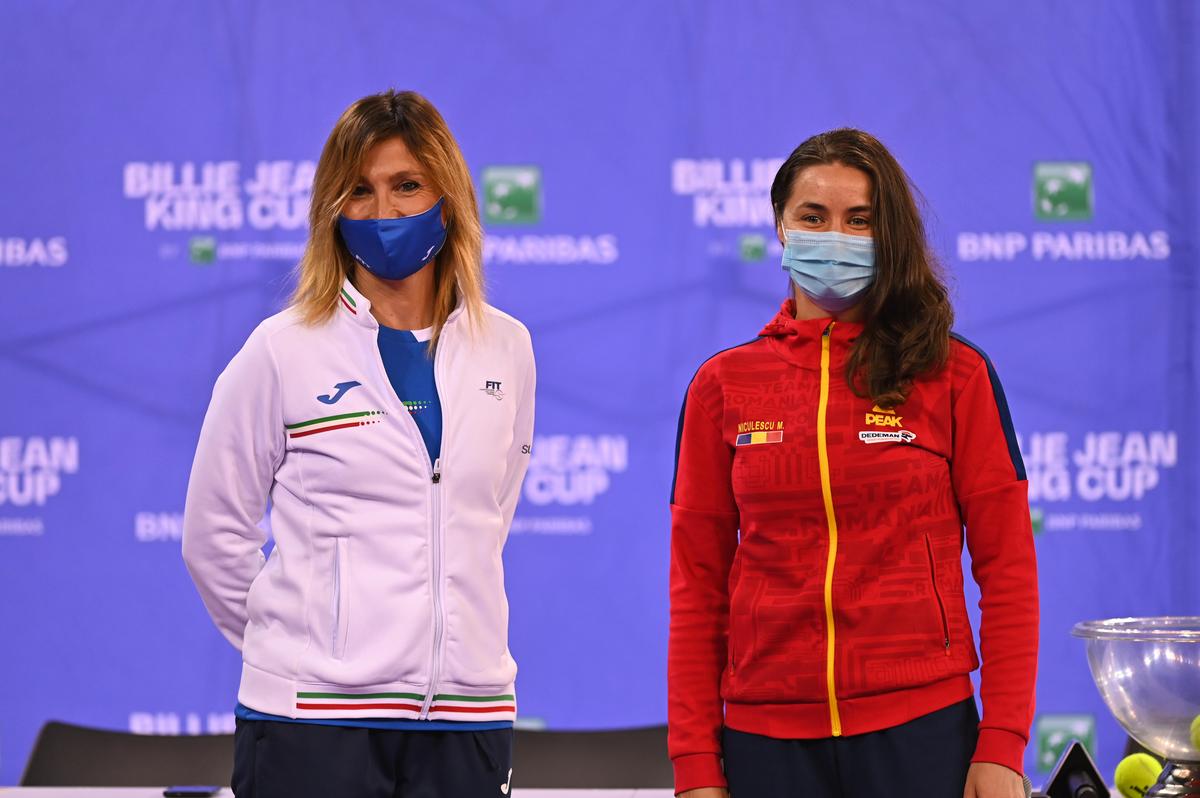 România - iTALIA - „Billie Jean King Cup” tragere // foto: Raed Krishan