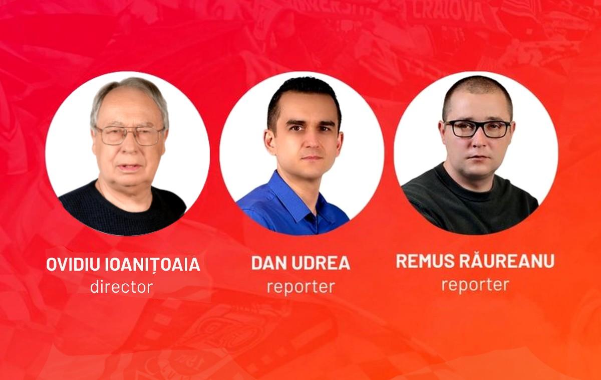Vocile Gazetei » Craiova - FCSB 2-0, comentat live de Ovidiu Ioanițoaia, Dan Udrea și Remus Răureanu