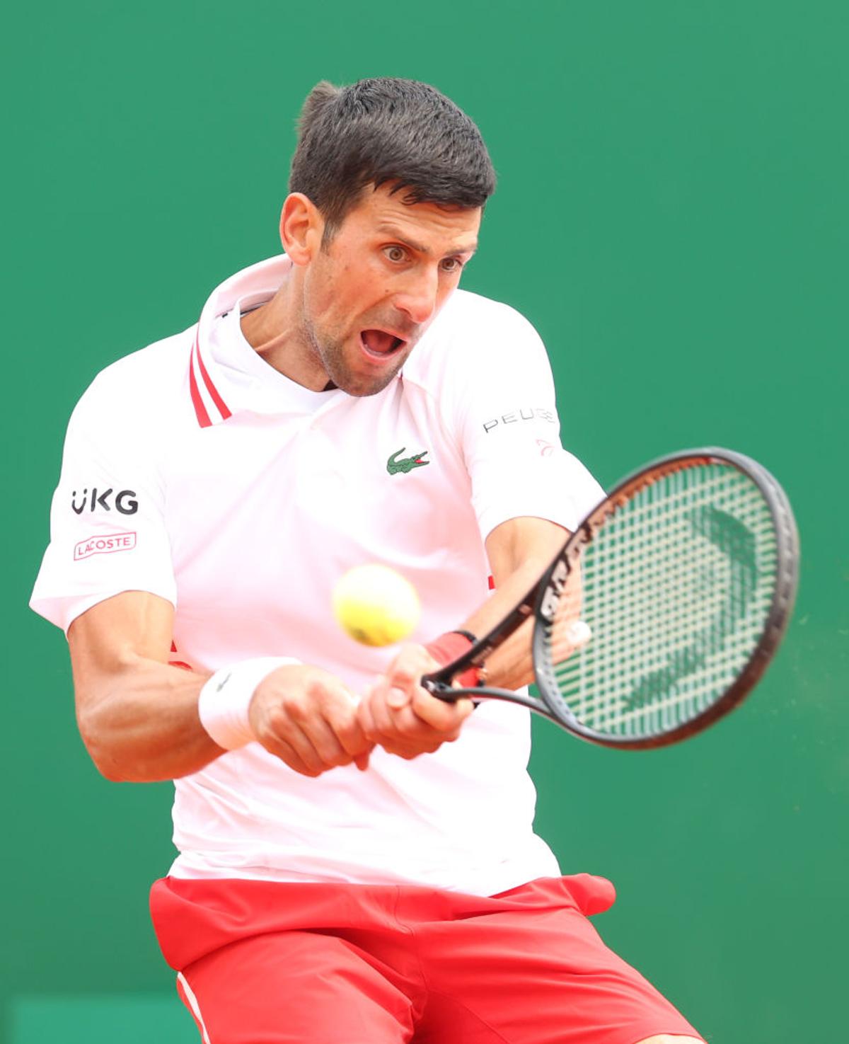 Novak Djokovic - Daniel Evans, Monte Carlo / FOTO: Guliver/GettyImages