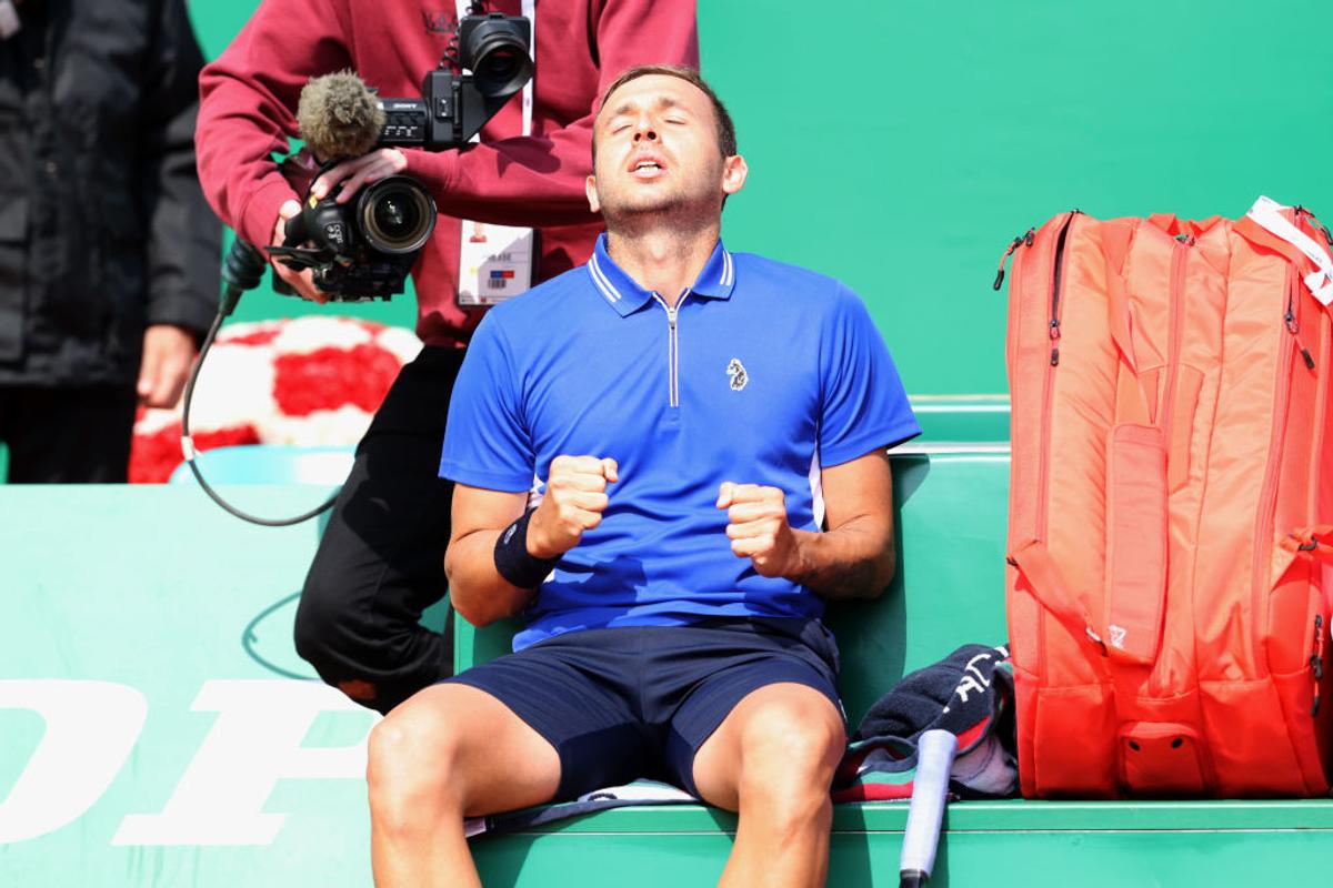 Novak Djokovic - Daniel Evans, Monte Carlo / FOTO: Guliver/GettyImages