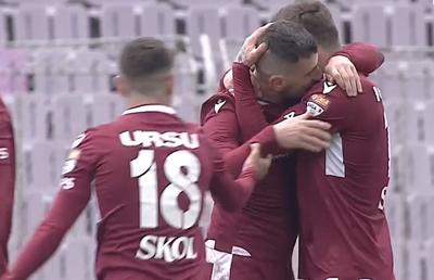 Rapid a întors senzațional meciul cu ASU Poli și face un pas uriaș spre Liga 1! Penalty ciudat în minutul 86