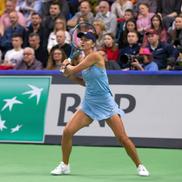 Irina Begu - Magda Linette / FOTO: Cristina Hutu (Federația Română de Tenis) / Creative Fortitude
