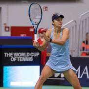Irina Begu - Magda Linette / FOTO: Cristina Hutu (Federația Română de Tenis) / Creative Fortitude