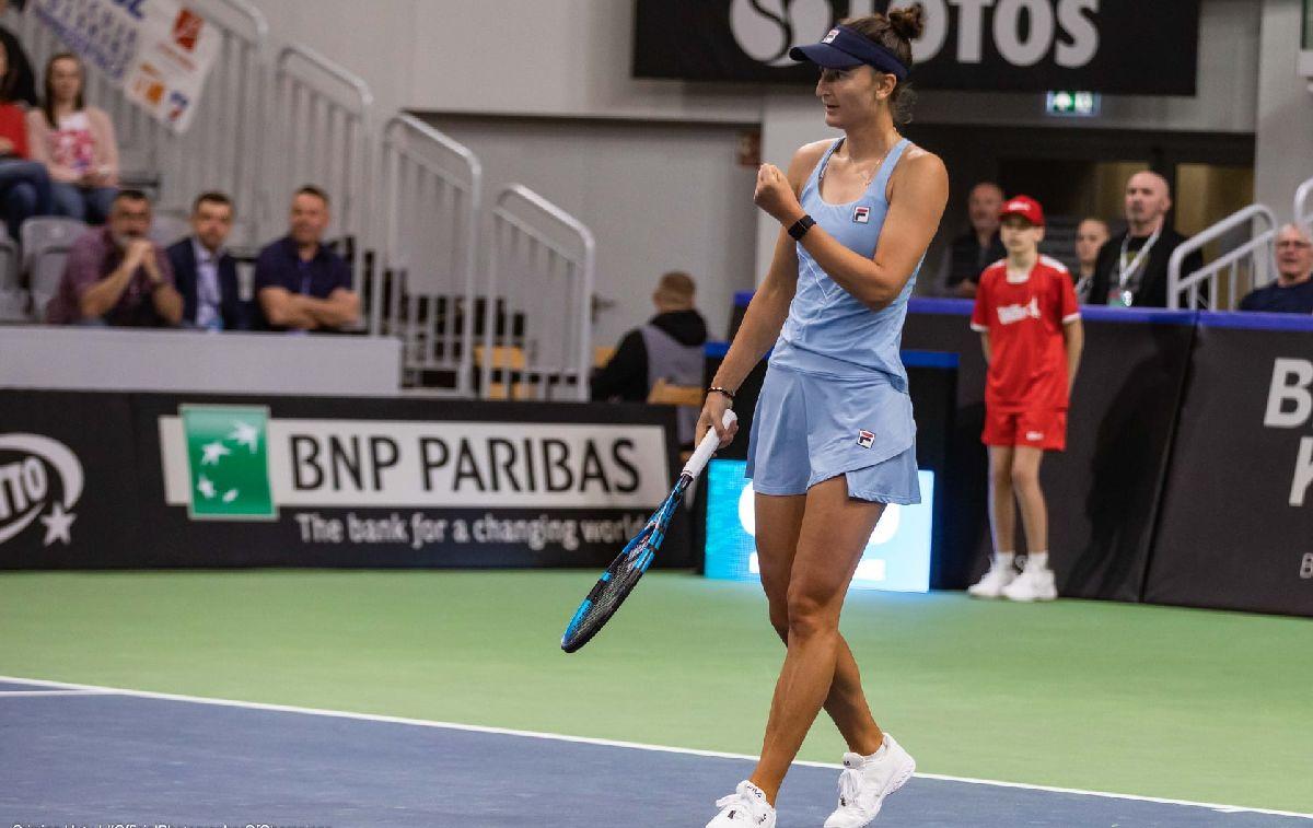 Polonia - România, în Billie Jean King Cup / Imagini spectaculoase surprinse în sala din Radom