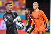 CFR Cluj - FCSB e și duelul portarilor » Cum sunt văzuți Hindrich și Târnovanu: „Unul are reflexe bune, celălalt comunică bine cu apărarea”