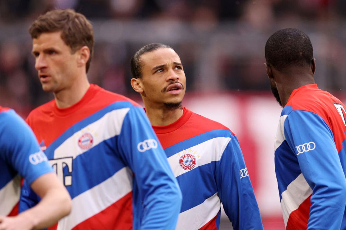 Leroy Sane, buză umflată la Bayern - Hoffenheim / FOTO: GettyImages