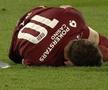 Accidentare Deac în CFR Cluj - Sepsi 2-1. Foto: captură Prima Sport