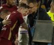 Accidentare Deac în CFR Cluj - Sepsi 2-1. Foto: captură Prima Sport