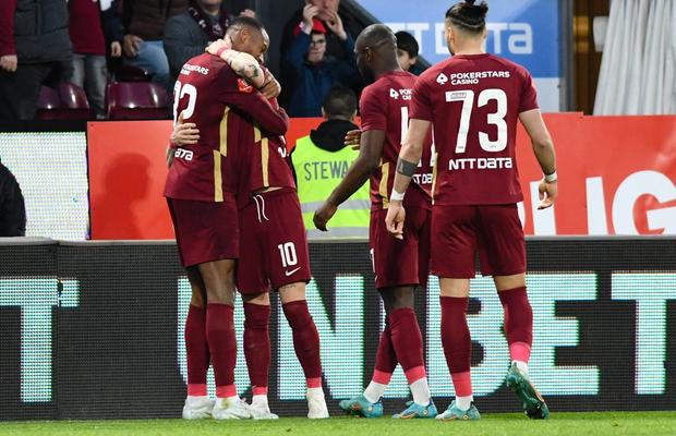 CFR Cluj a „spart gheața” în play-off contra unui Sepsi de nerecunoscut! Presiune pe Farul și FCSB + Clasamentul ACUM