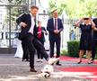Thomas Hitzlsperger şi ambasadorul Germaniei Peer Gebauer FOTO: Ionuţ Iordache (gsp.ro)
