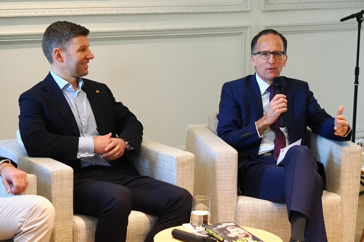 Conferință de presă la Ambasada Germaniei la București, Thomas Hitzlsperger, 15 aprilie 2024