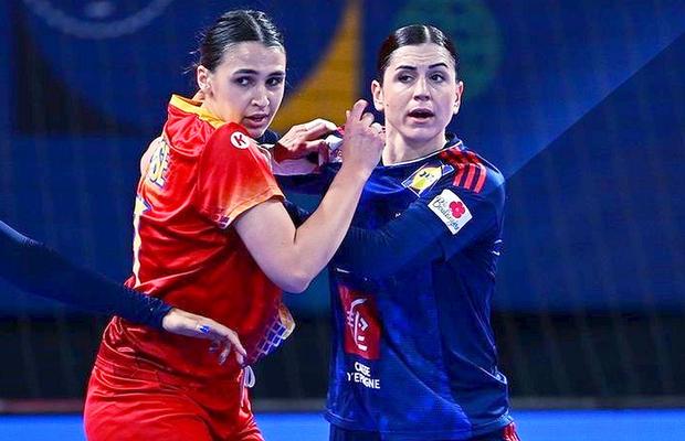 Naționala României de handbal feminin, înfrângere cu multipla campioană Franţa