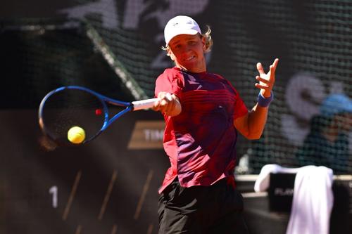 Filip Jianu în calificările de la Țiriac Open 2024 Foto: Raed Krishan