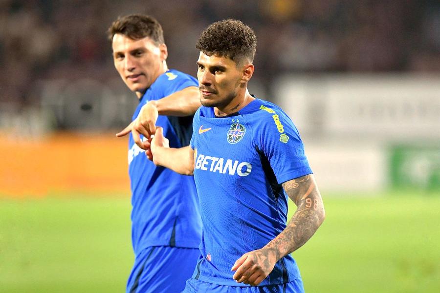 Florinel Coman, cel mai influent jucător al FCSB-ului în prezent, se pregătește de plecarea în Qatar // foto: Cristi Preda, GSP Zău așa, ce-aveți cu Florinel Coman?!