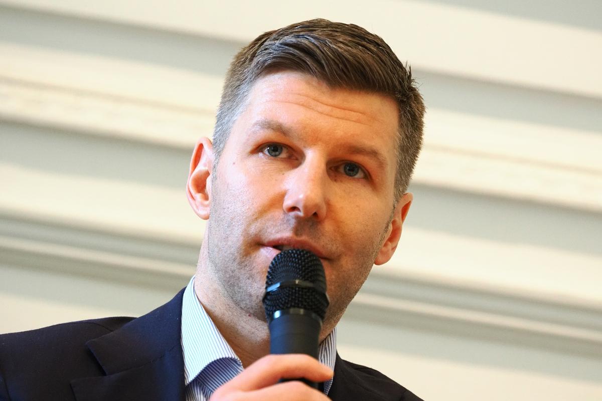Conferință de presă la Ambasada Germaniei la București, Thomas Hitzlsperger, 15 aprilie 2024