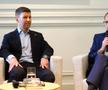 Thomas Hitzlsperger şi ambasadorul Germaniei Peer Gebauer FOTO: Ionuţ Iordache (gsp.ro)