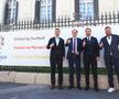 Thomas Hitzlsperger, ambasadorul Germaniei Peer Gebauer, Vlad Munteanu şi Marius Niculae FOTO: Ionuţ Iordache (gsp.ro)