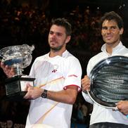 Stan Wawrinka și Rafael Nadal la Australian Open 2014 FOTO Imago Images