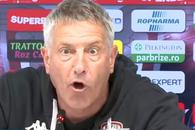 Cristiano Bergodi, criză de nervi la conferință! A țipat la un jurnalist: „Ce înțelegi din fotbal, băi băiatule? Mă înveți fotbal pe mine?”