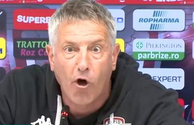 Cristiano Bergodi, criză de nervi la conferință! A țipat la un jurnalist: „Ce înțelegi din fotbal, băi băiatule? Mă înveți fotbal pe mine?”