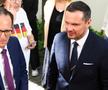 Vlad Munteanu şi ambasadorul Germaniei Peer Gebauer FOTO: Ionuţ Iordache (gsp.ro)