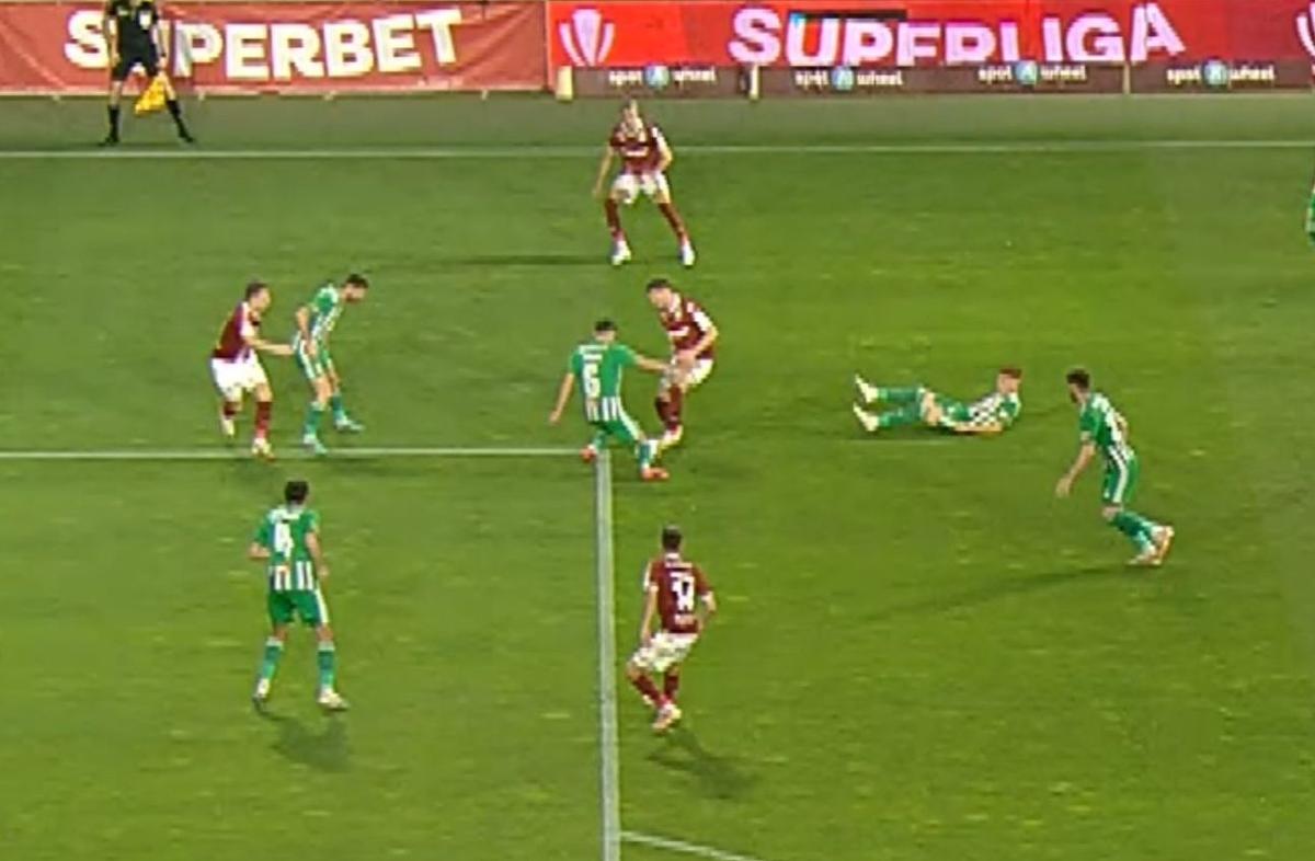Penalty anulat cu VAR în Rapid - Sepsi