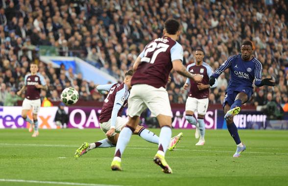 PSG este în semifinalele Ligii Campionilor, dar a tremurat serios la returul cu Aston Villa » Englezii, aproape de o revenire uluitoare
