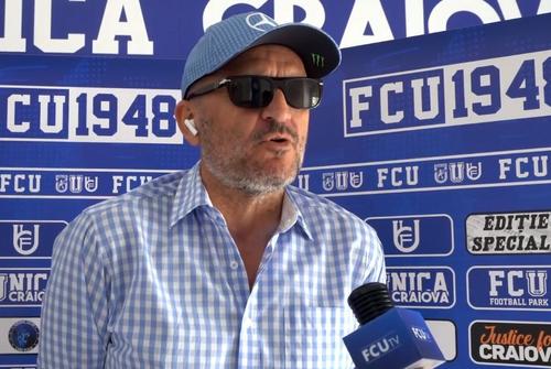 Adrian Mititelu, patronul de la FCU Craiova, acuză o conspirație împotriva echipei lui
