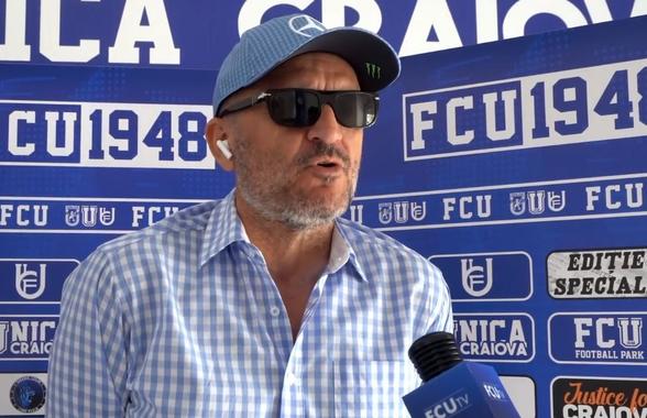 Adrian Mititelu, prima reacție după umilința suferită de FCU Craiova cu Dumbrăvița: „Voi spune totul”