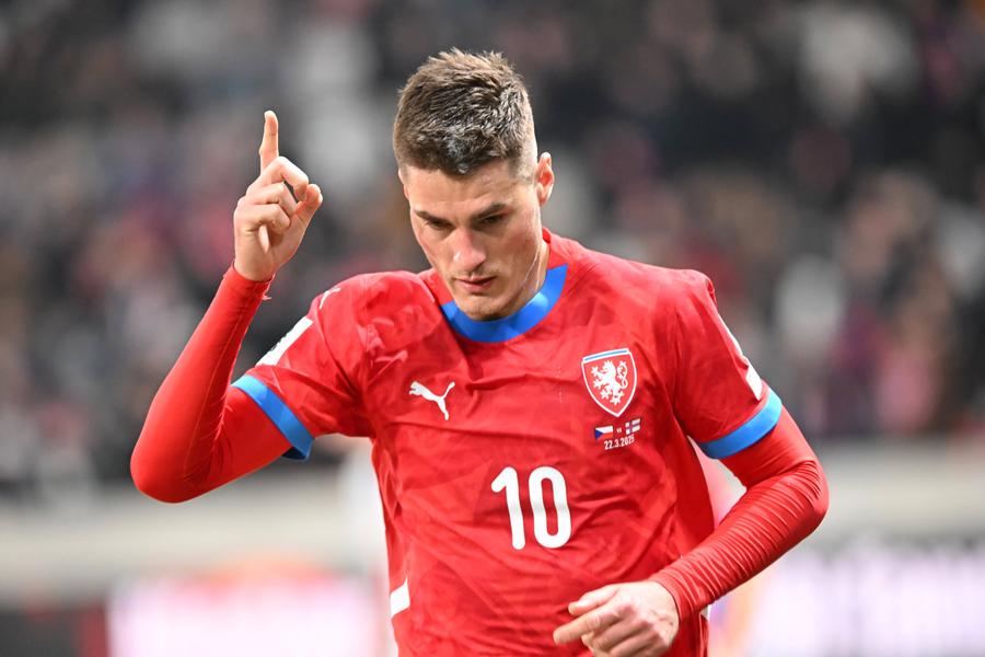 Patrik Schick. FOTO: Imago Golgheterul Euro 2020 s-a retras, după eliminarea de la Mondial