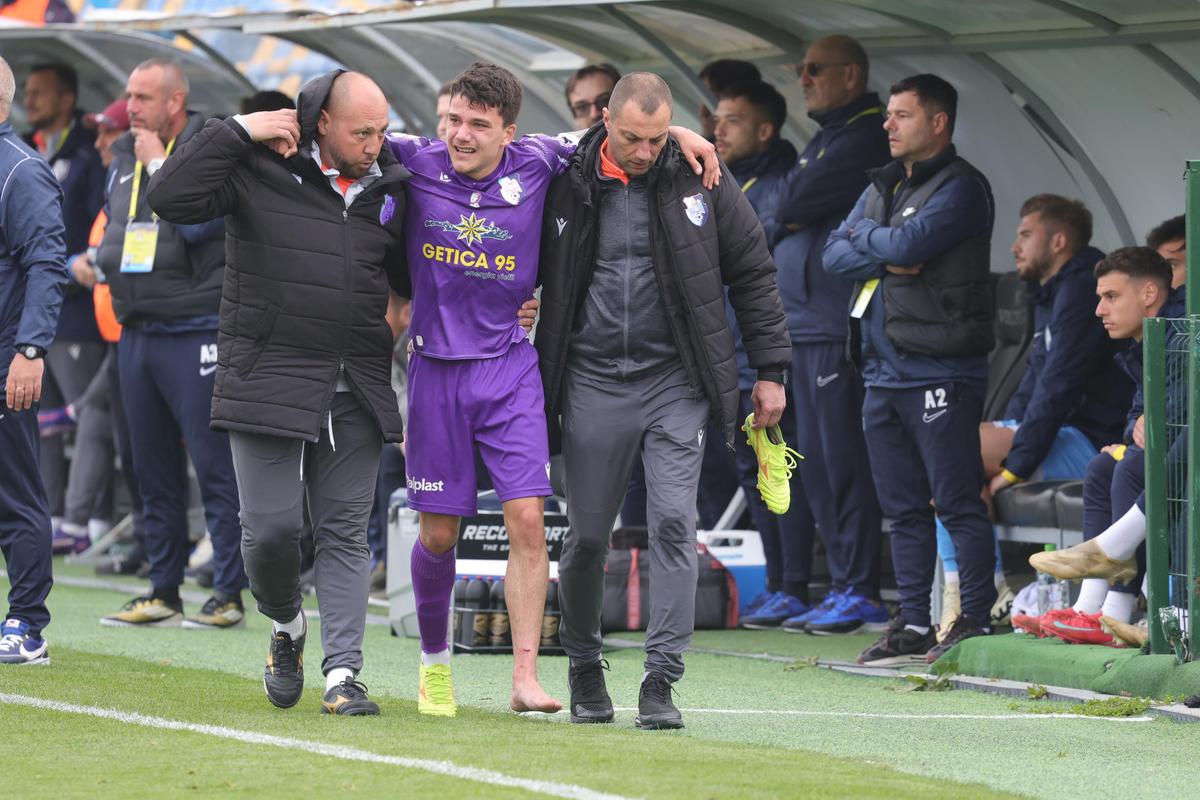 Bogdan Andone a dat diagnosticul pentru Yanis Pîrvu, după accidentarea horror de la Voluntari
