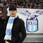 Ștefan Radu a fost în Peluza Nord împreună cu Antonio Candreva la derbyul Lazio - AS Roma 1-1 / Foto: Imago