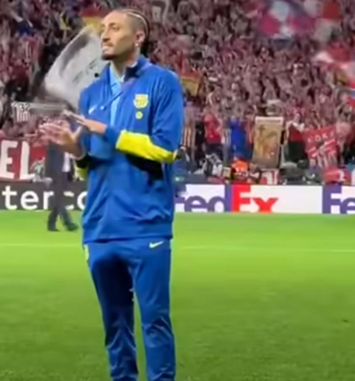 Raphinha, gest după Atletico Madrid - Barcelona