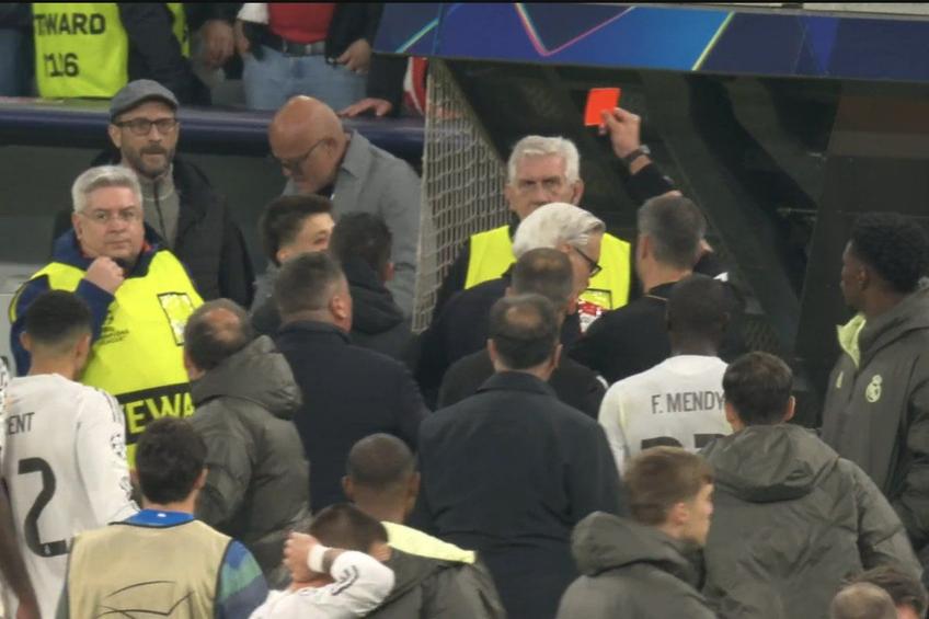 Arda Guler, eliminat după fluierul de final al arbitrului / foto: X