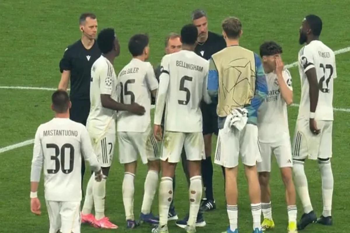 Haos la finalul meciului Bayern Munchen - Real Madrid