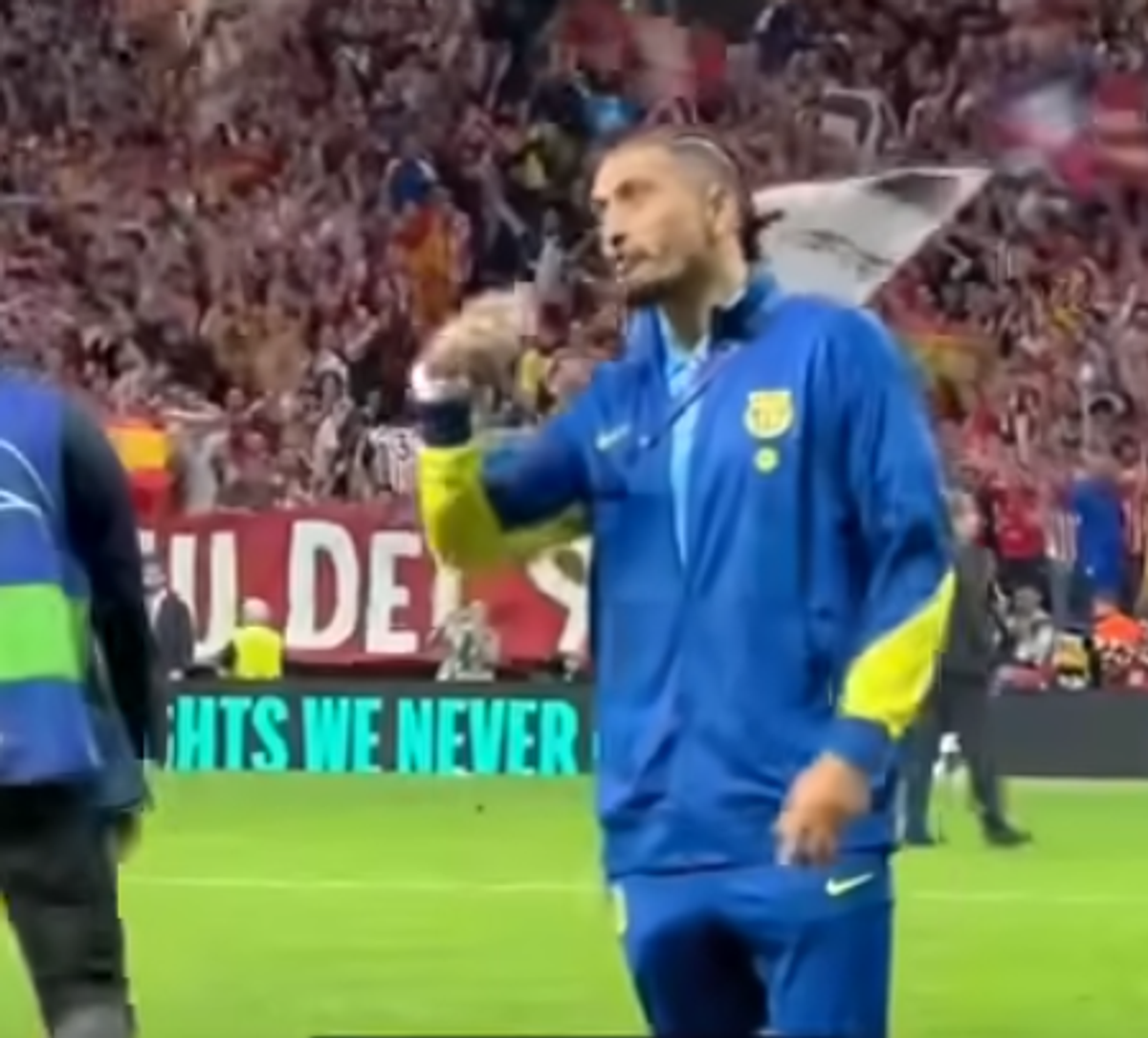 Raphinha, gest după Atletico Madrid - Barcelona