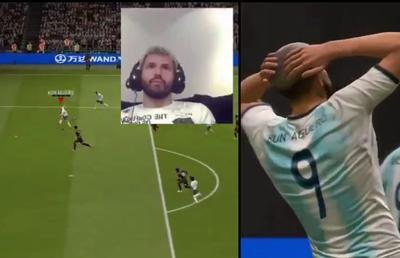 Sergio „Kun” Aguero își face praf colegii în FIFA 20