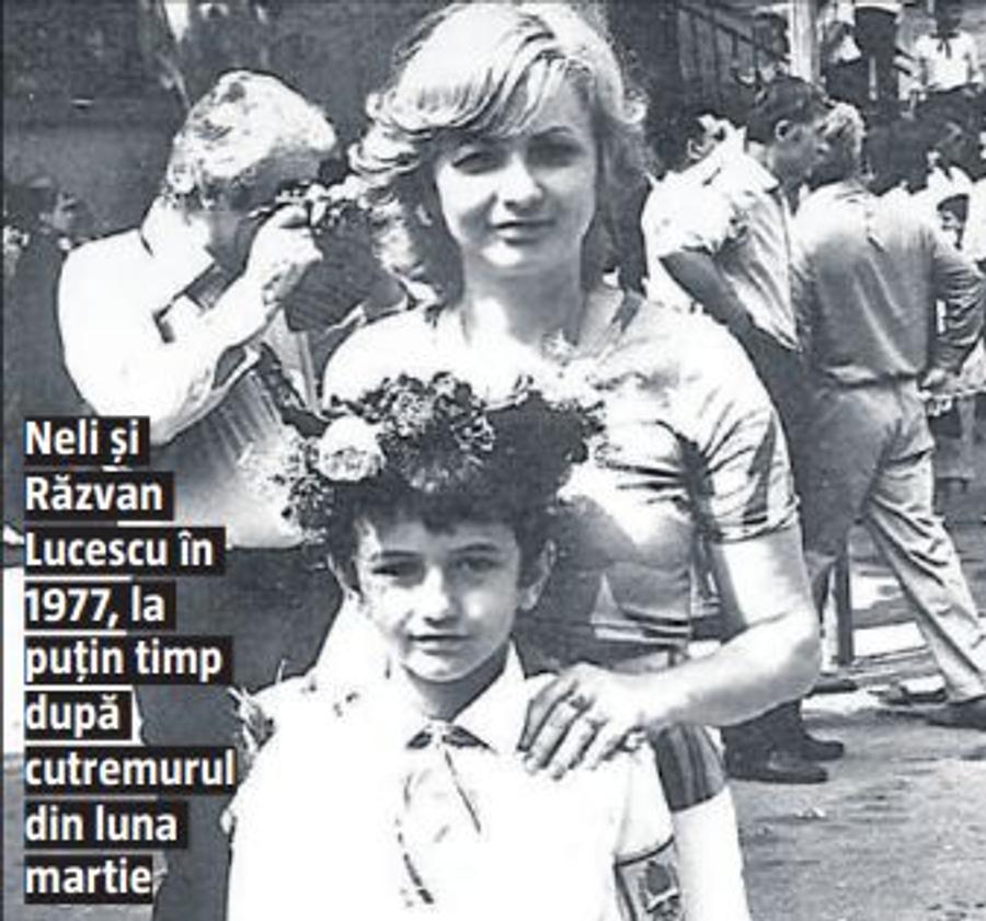 Mircea Lucescu rememorează: „Neli și Răzvan ar fi murit la cutremurul din '77 dacă nu s-ar fi dus la cinema”