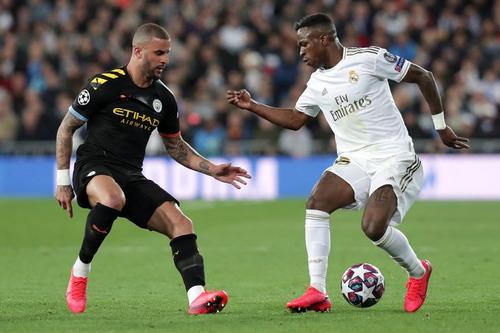 Real Madrid a pierdut manșa tur a duelului cu Manchester City din Liga Campionilor // sursă foto: Guliver/gettyimages
