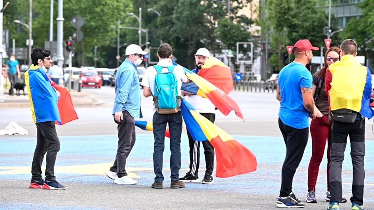 FOTO Protest anti-guvern în București