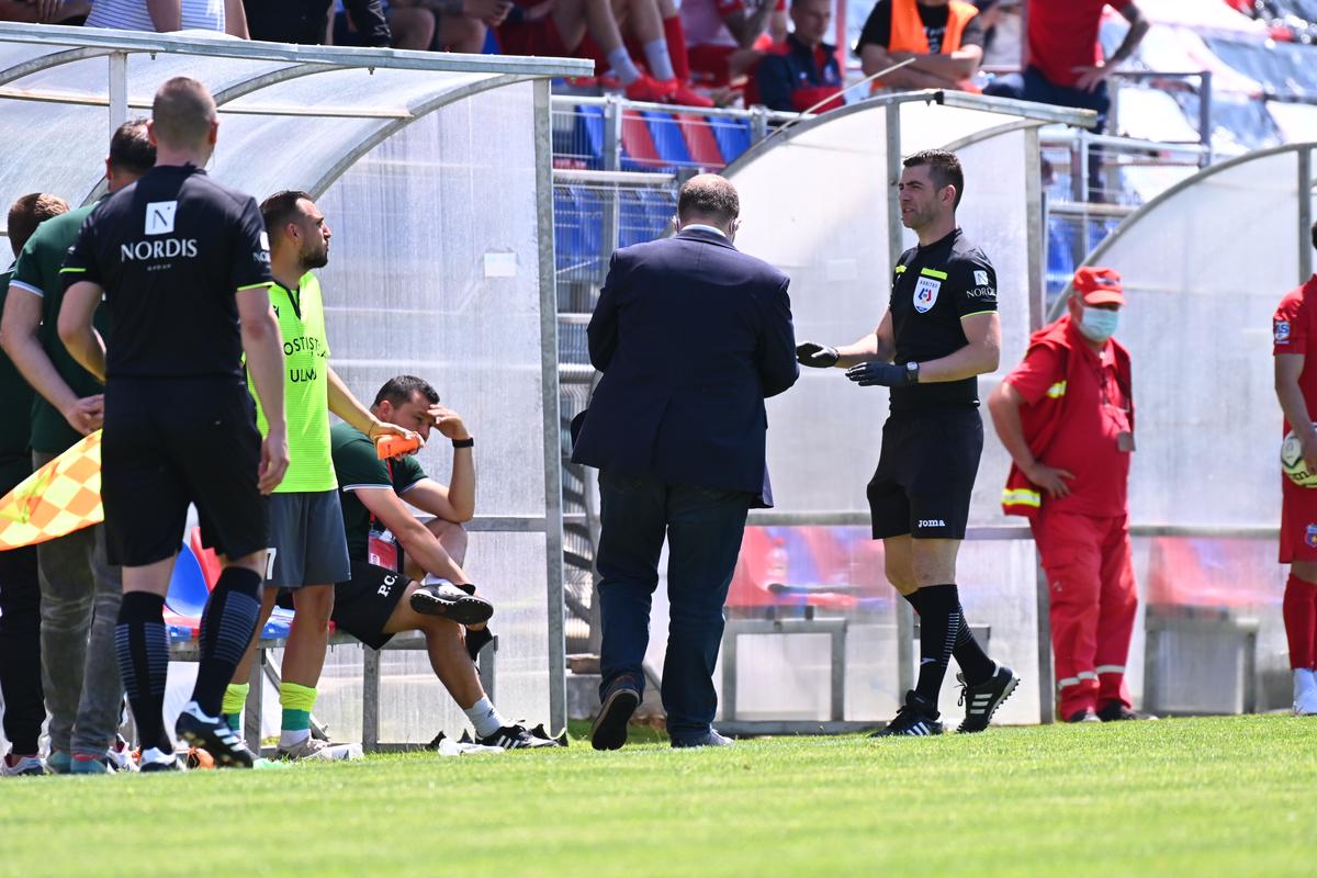 Oprița se gândeşte că ar putea fi dat afară de la CSA Steaua: „Dacă nu se promovează, nu am cum să rămân!”